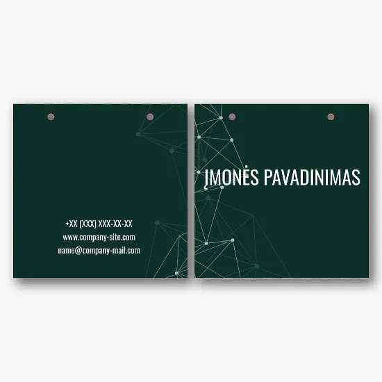 Įmonės Paketo Šablonas