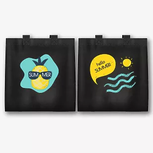 Tekstilės maišelio su ananasais modelis