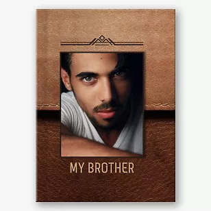 Photo book template for brother