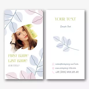 Phytodesigner business card template