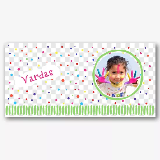 Šablonas su vaikais spausdinimui ant puodelių