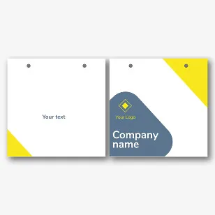 Abstract Paper Bag Template