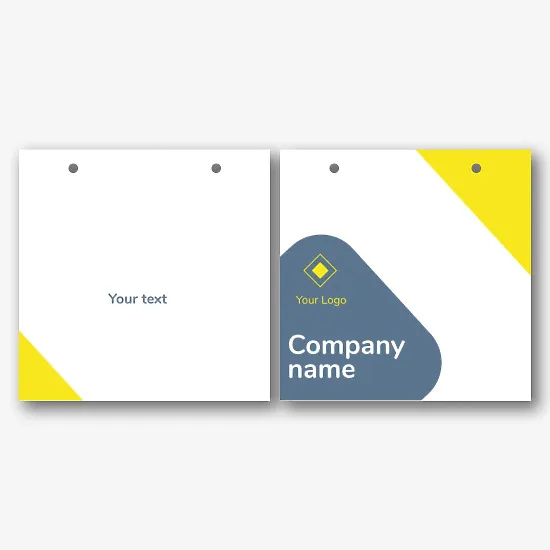 Abstract Paper Bag Template