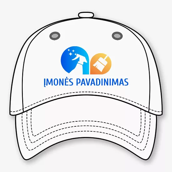 Beisbolo kepuraitės raštas su spauda