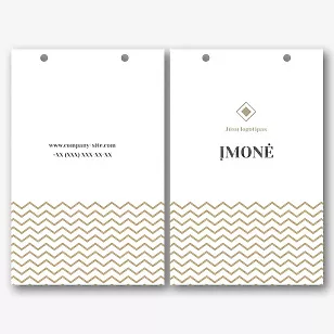 Įmonės Paketo Šablonas