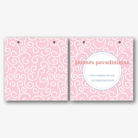 Abstraktus ekologinio Paketo šablonas