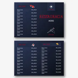 Szablon menu restauracji azjatyckiej