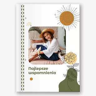 Szablon fotoksiążki najlepsze wspomnienia