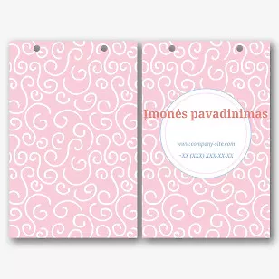 Abstraktus ekologinio Paketo šablonas