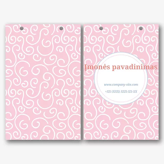 Abstraktus ekologinio Paketo šablonas