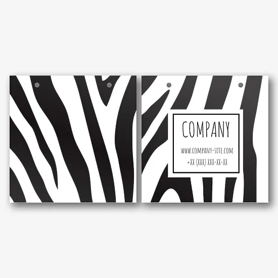 Abstract eco package template