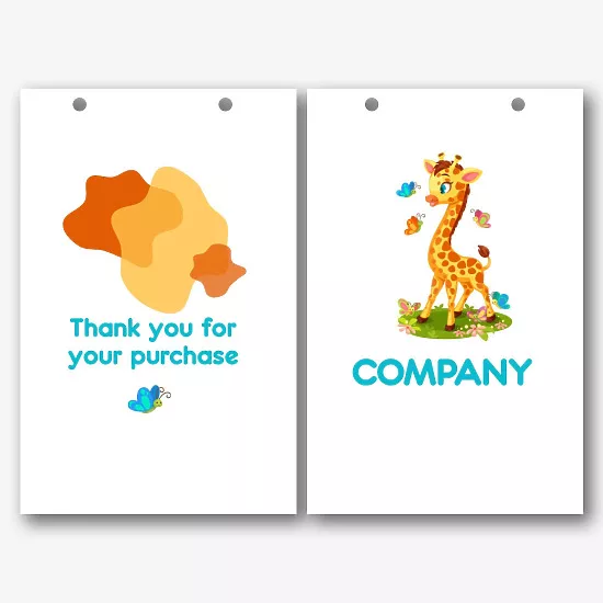 Children's store paper bag template