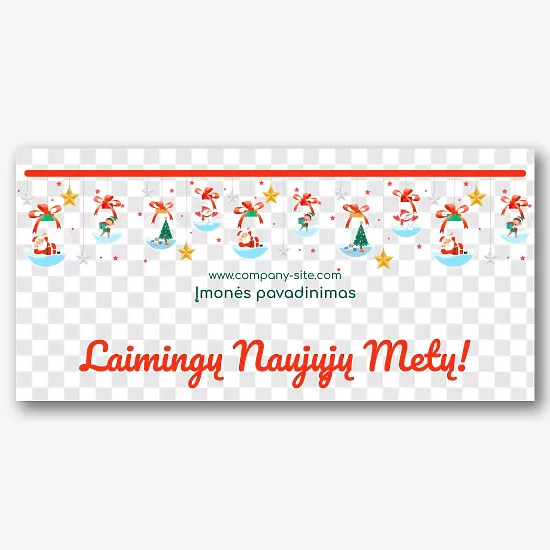Naujųjų metų šablonas spausdinimui ant puodelių