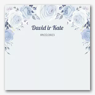 Vestuvių Reklamjuostės Šablonas