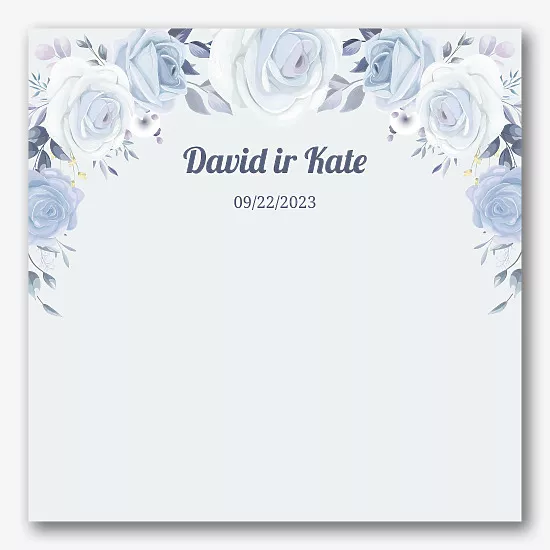 Vestuvių Reklamjuostės Šablonas