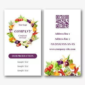 Vegetable store template