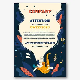 Music Festival Poster Template