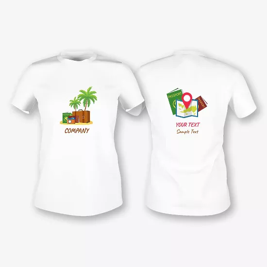 Travel Agent T-shirt Template