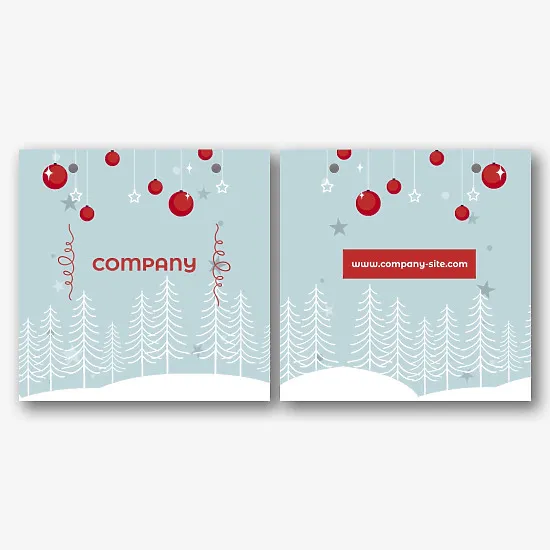 Christmas Gift Package Template