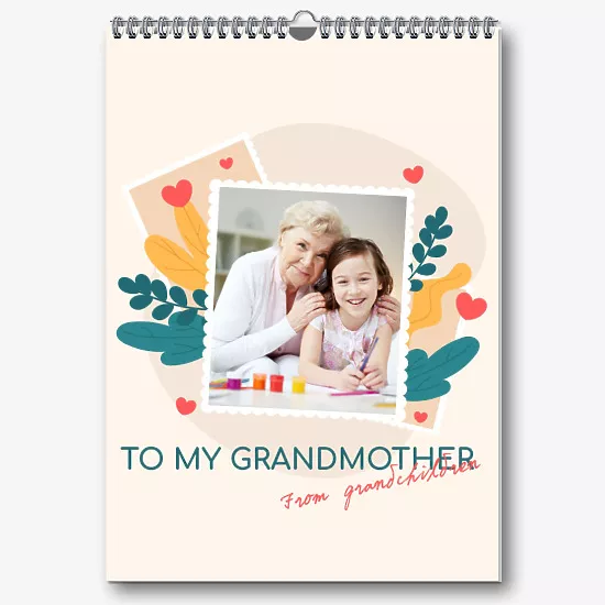 Calendar template for Grandma