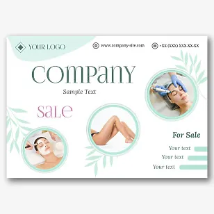 Cosmetology Center poster template