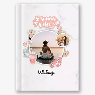 Szablon fotoksiążki z wakacji