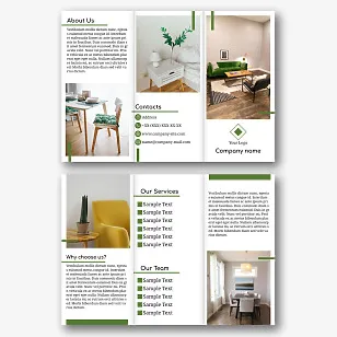 Design and Decor Studio Booklet Template