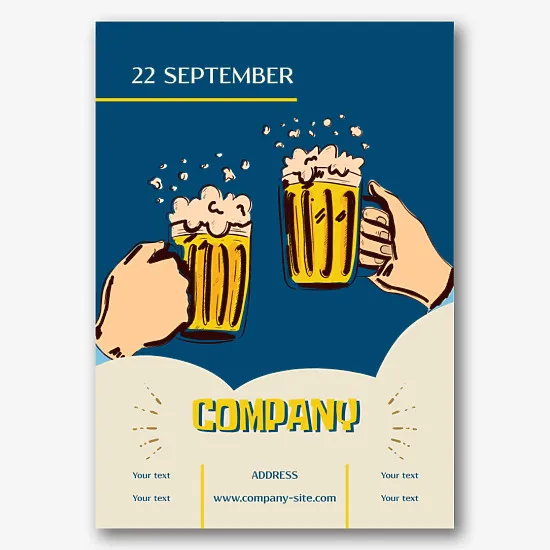 Beer Festival Poster Template