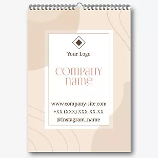 Beauty Salon calendar Template