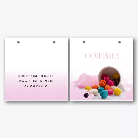 Confectionery Paper Bag Template