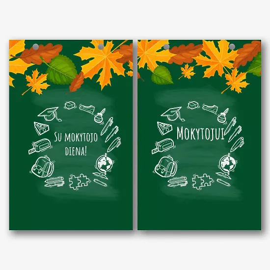 Mokytojo dienos Paketo Šablonas