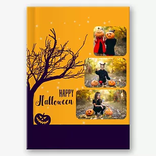 Szablon fotoksiążki Halloween 