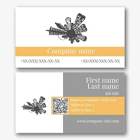 Real estate Agency business card template