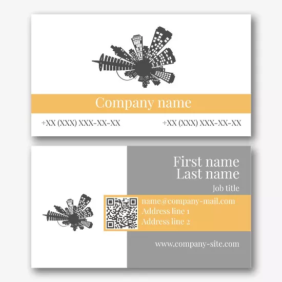Real estate Agency business card template