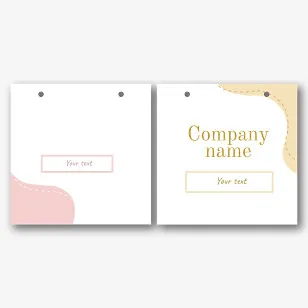 Abstract eco package template