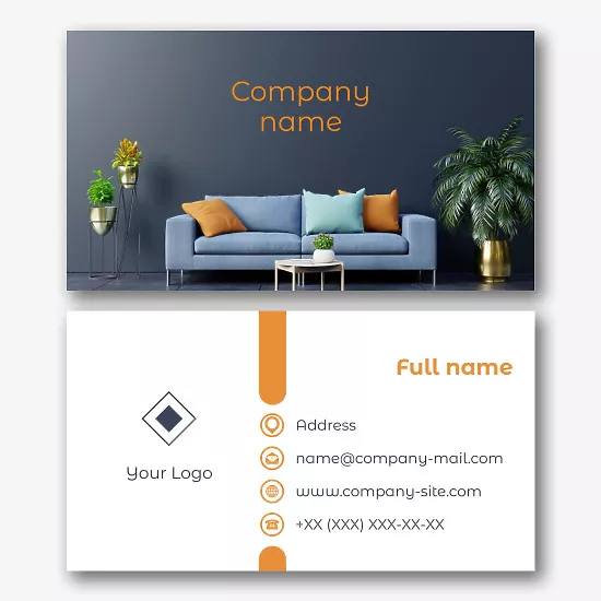 Decorator's business Card Template