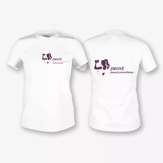 Fitneso trenerio marškinėlių Šablonas