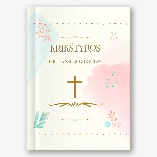 Foto knygos krikštas šablonas 