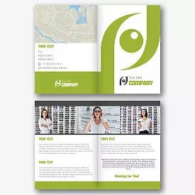 Optics store booklet template