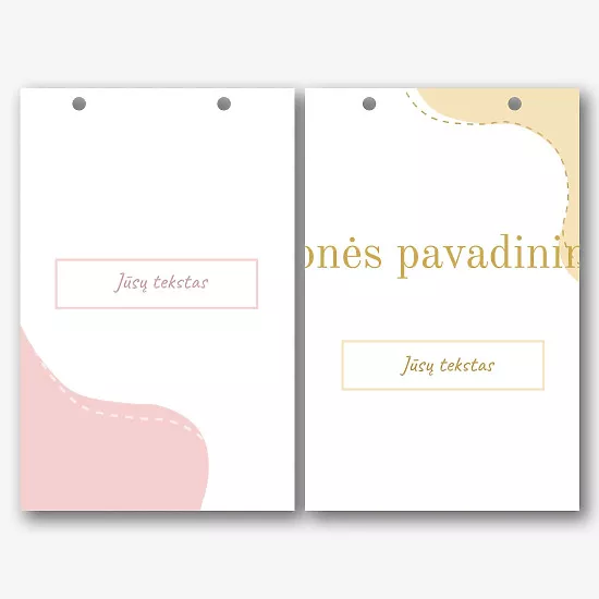 Abstraktus ekologinio Paketo šablonas