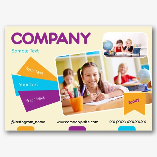 School Poster Template