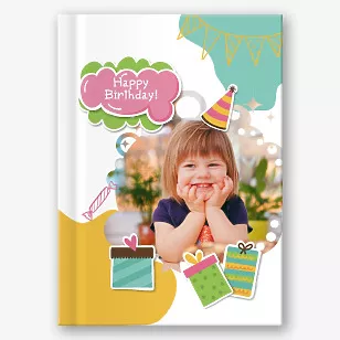 Birthday Photo Book Template