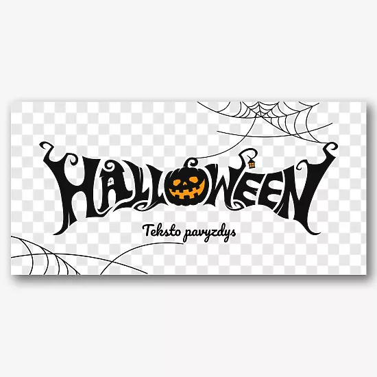 Helovino Šventinio Puodelio Šablonas