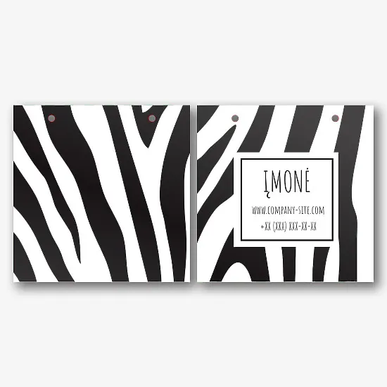 Abstraktus ekologinio Paketo šablonas