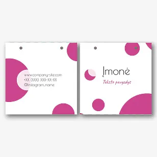 Firminio abstraktaus Paketo šablonas