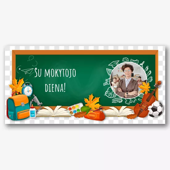 Atostogų puodelio šablonas mokytojams