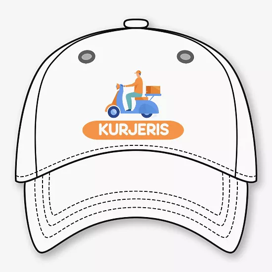 Atspausdintas Beisbolo Kepuraitės Šablonas