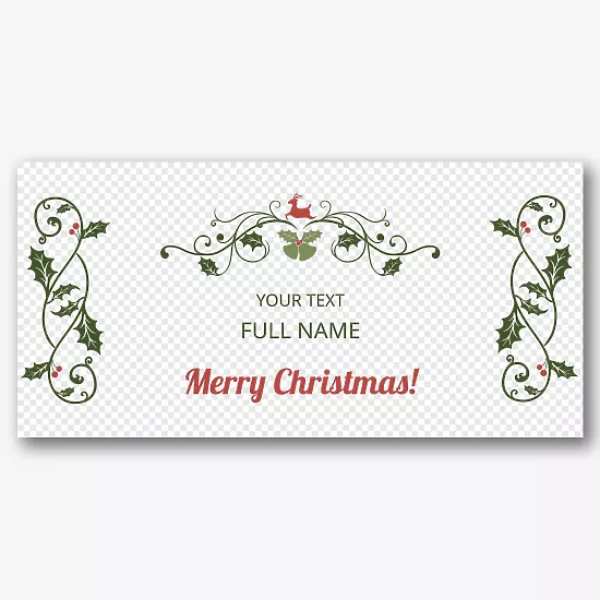 Christmas pattern for printing on mugs