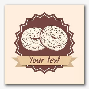 Bakery Sticker Template