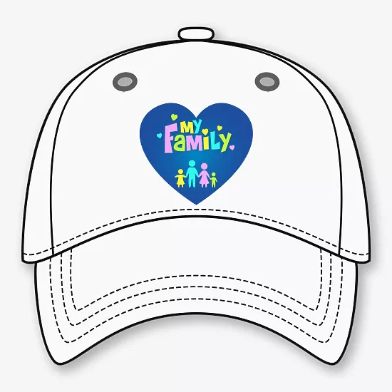 Beisbolo kepuraitės raštas su raštu